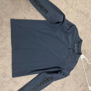 Under Armour Women's Dark Blue Windbreaker